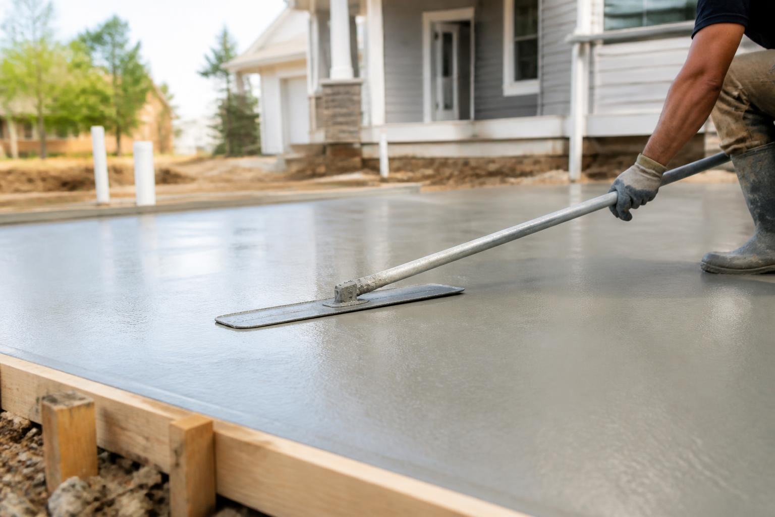 Temps de séchage du béton : les délais à connaître